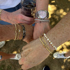 Haley Bow Gold Bracelet -The Pickleball Store at Auburn