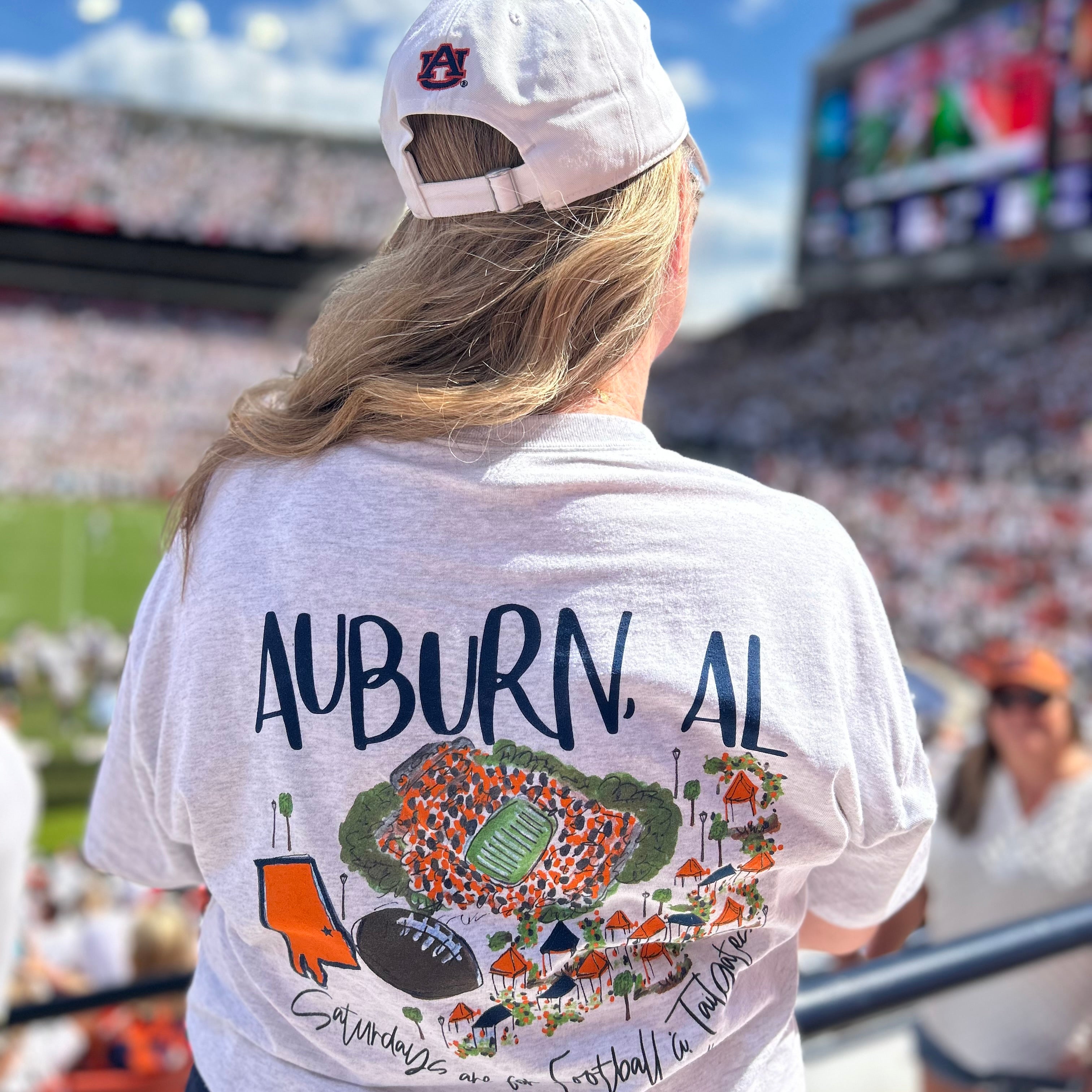 Auburn College Town Gameday T-Shirt -The Pickleball Store at Auburn