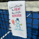 Can't Handle the Heat Snowman Pickleball Towel -The Pickleball Store at Auburn