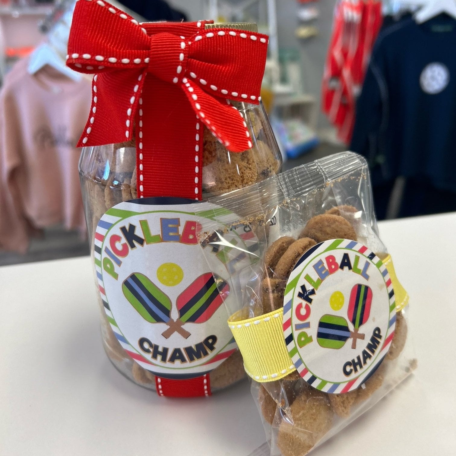 Pickleball Cookie - Snack Bags -The Pickleball Store at Auburn