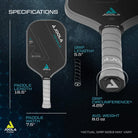 Ben Johns Perseus CFS 16mm Paddle -The Pickleball Store at Auburn
