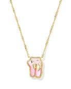 Bow Gold Short Pendant Necklace (Copy) -The Pickleball Store at Auburn