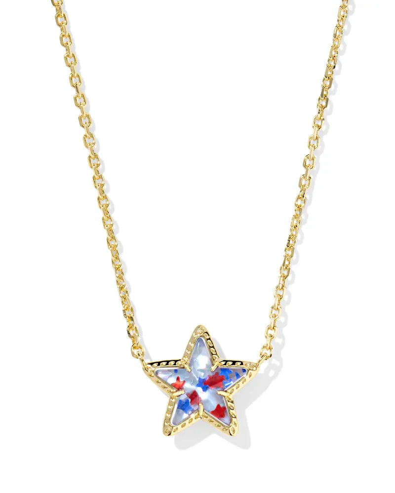Cassidy Star Short Pendant Necklaces -The Pickleball Store at Auburn