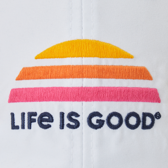 Life is Good Sunset Active Chill Cap -The Pickleball Store at Auburn