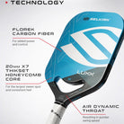 Selkirk LUXX Control Air Invikta Pickleball Paddle -The Pickleball Store at Auburn