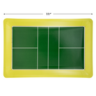Pickleball Court Shaped Paper Plates -The Pickleball Store at Auburn
