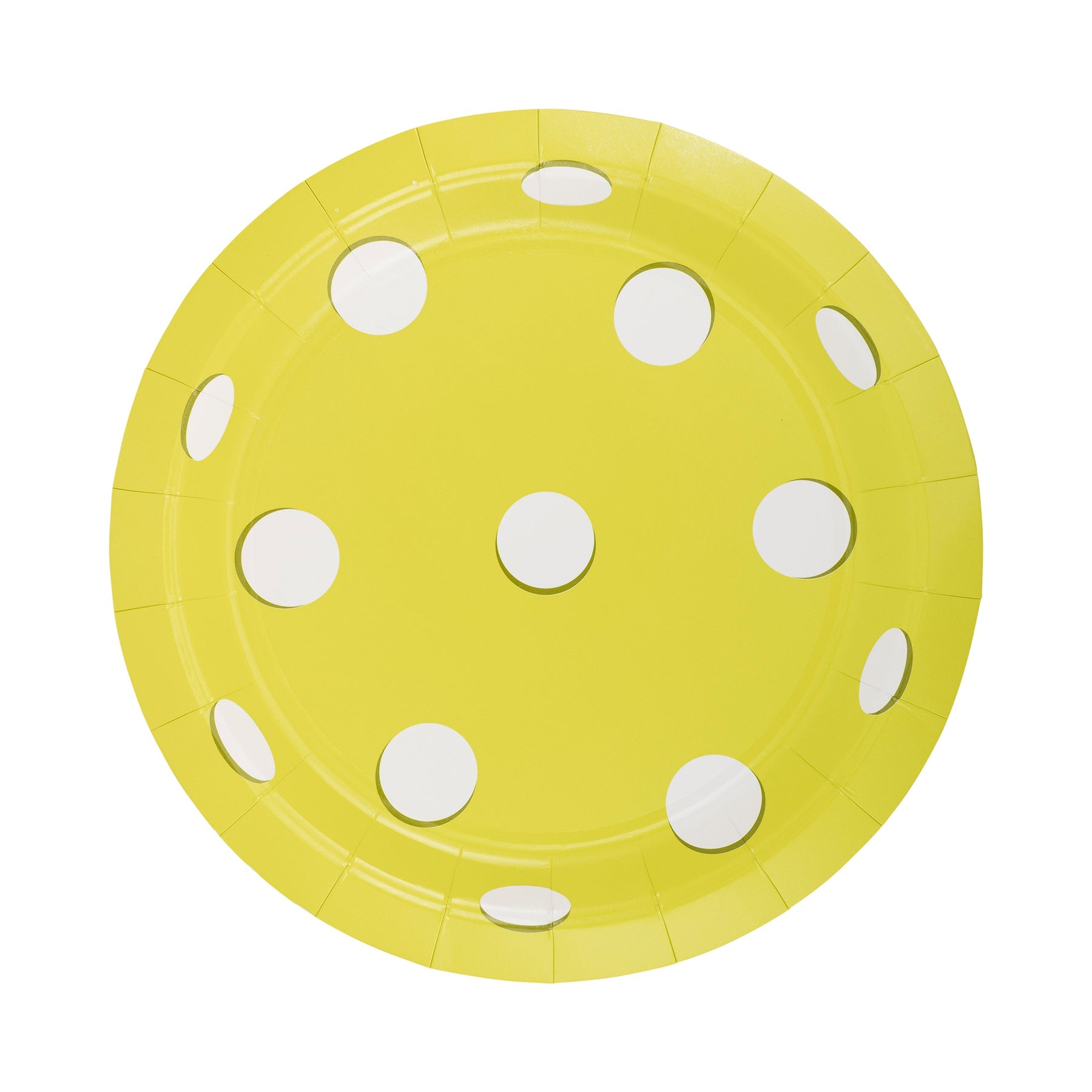 Pickleball Ball Shaped Paper Plates -The Pickleball Store at Auburn