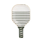 Pickleball White Paddle Shaped Paper Plates -The Pickleball Store at Auburn