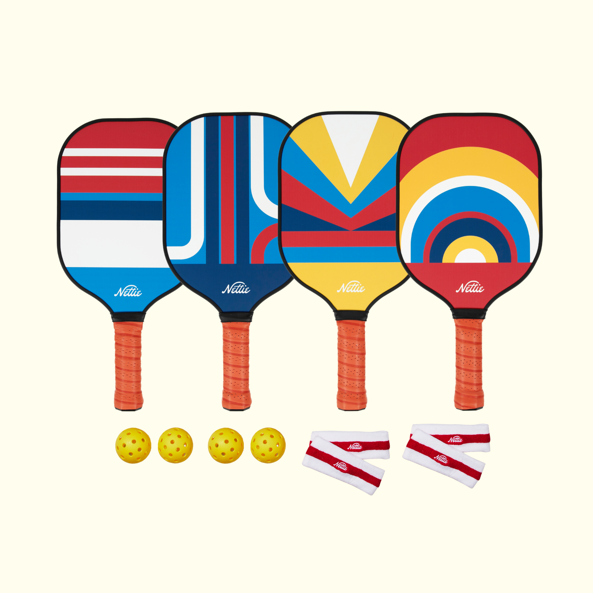 Nettie 4-Pack Pickleball Family Combo Set -The Pickleball Store at Auburn