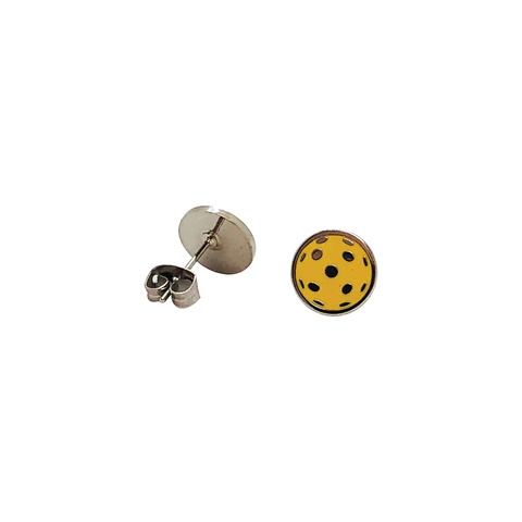 Flat Pickleball Earrings -The Pickleball Store at Auburn