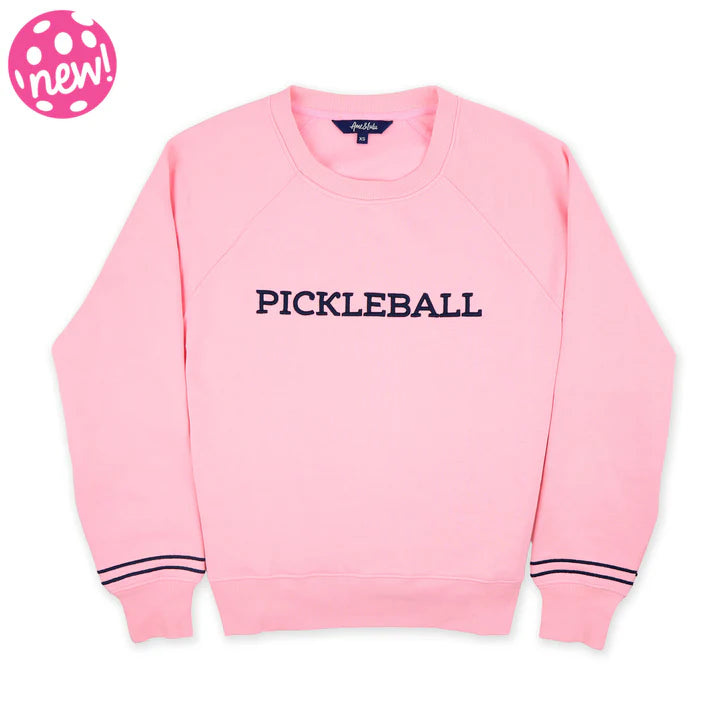 Women's Pink Pickleball Sweatshirt -The Pickleball Store at Auburn