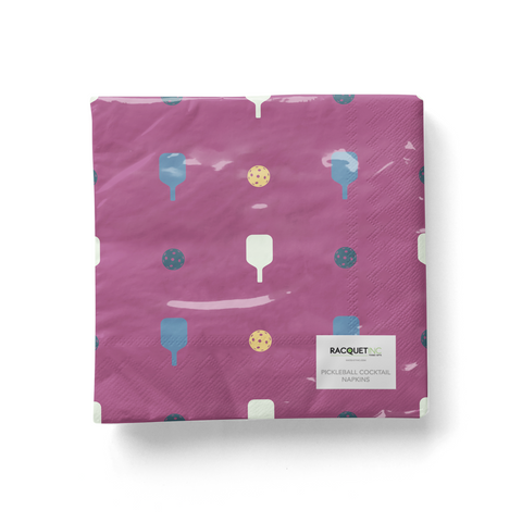 Pickleball Cocktail Napkins -The Pickleball Store at Auburn