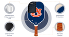 Auburn Tigers Pickleball Paddle -The Pickleball Store at Auburn