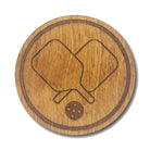 Pickleball Wood Drink Coasters -The Pickleball Store at Auburn