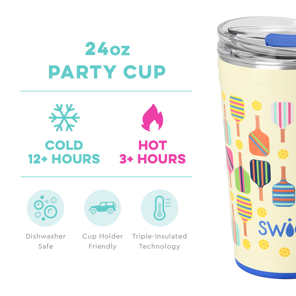 Swig Pickleball Party Cup - 24 Oz -The Pickleball Store at Auburn