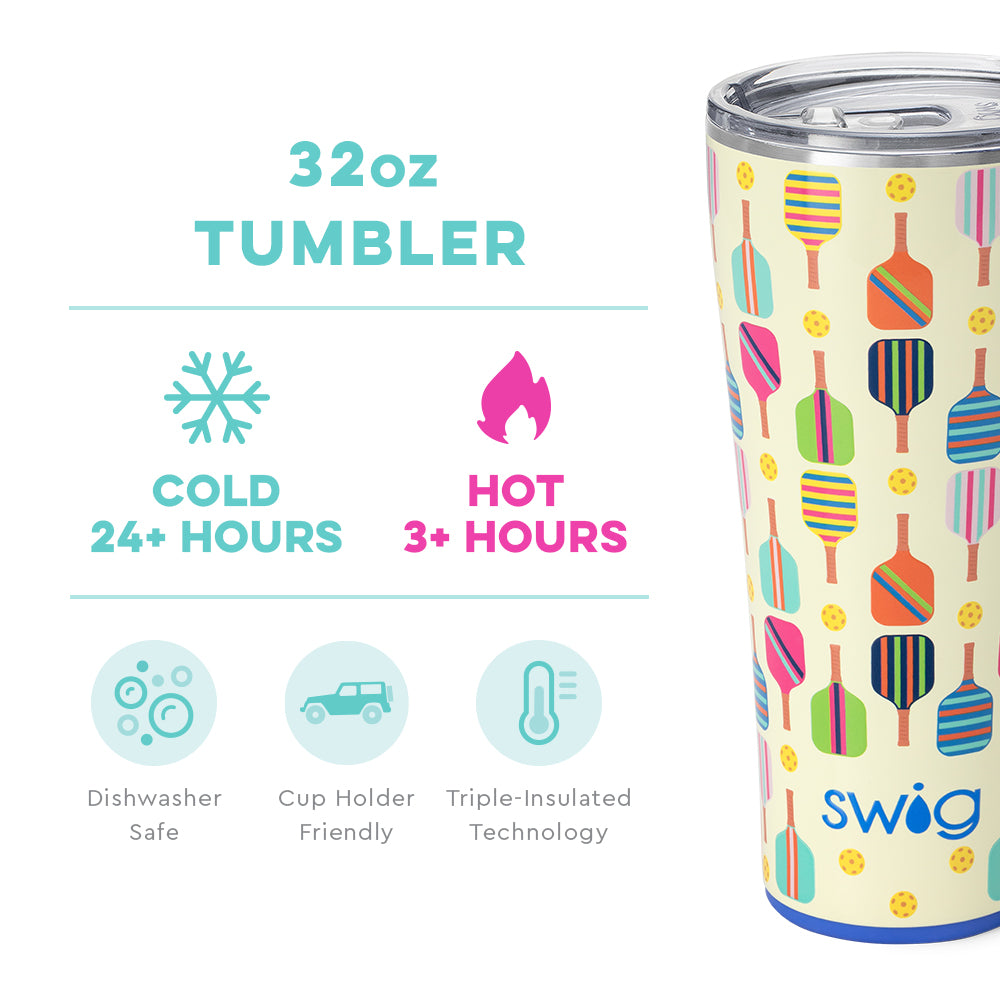 Swig Pickleball Tumbler - 32 Oz -The Pickleball Store at Auburn
