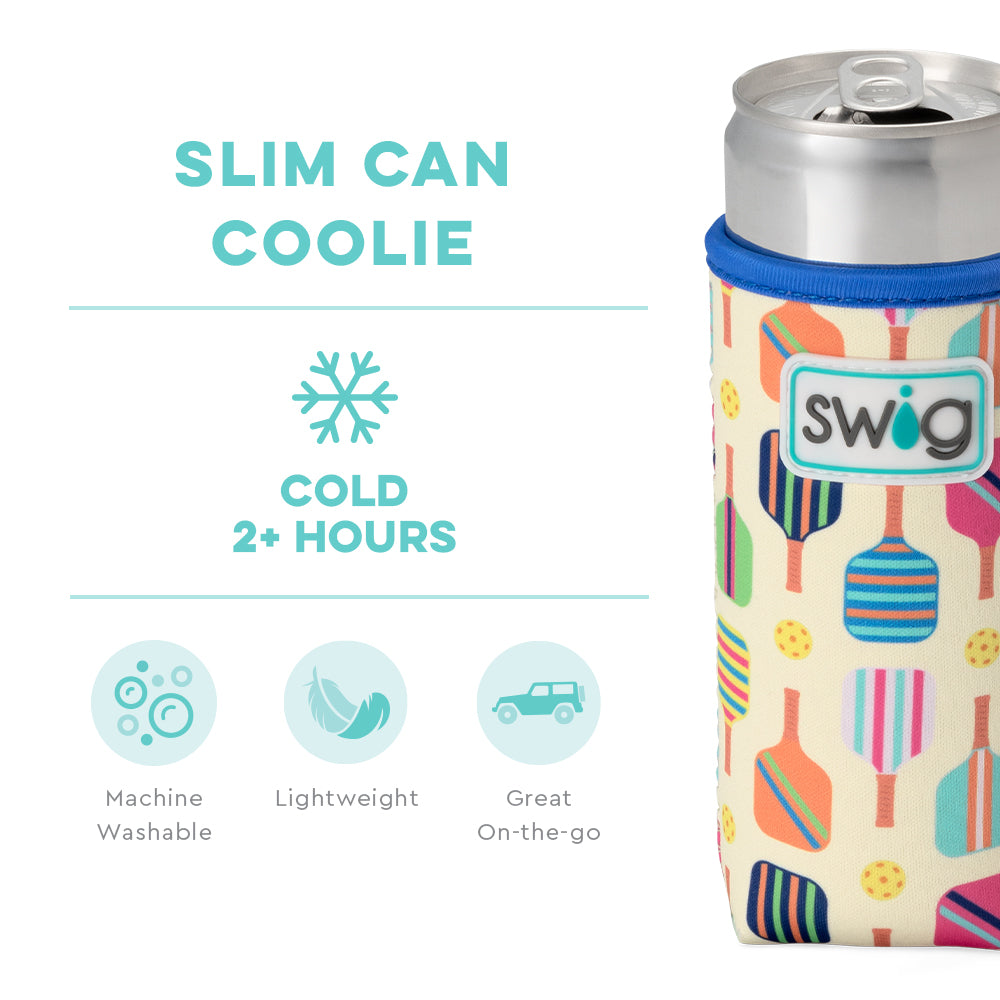 Swig Pickleball Slim Can Coolie -The Pickleball Store at Auburn