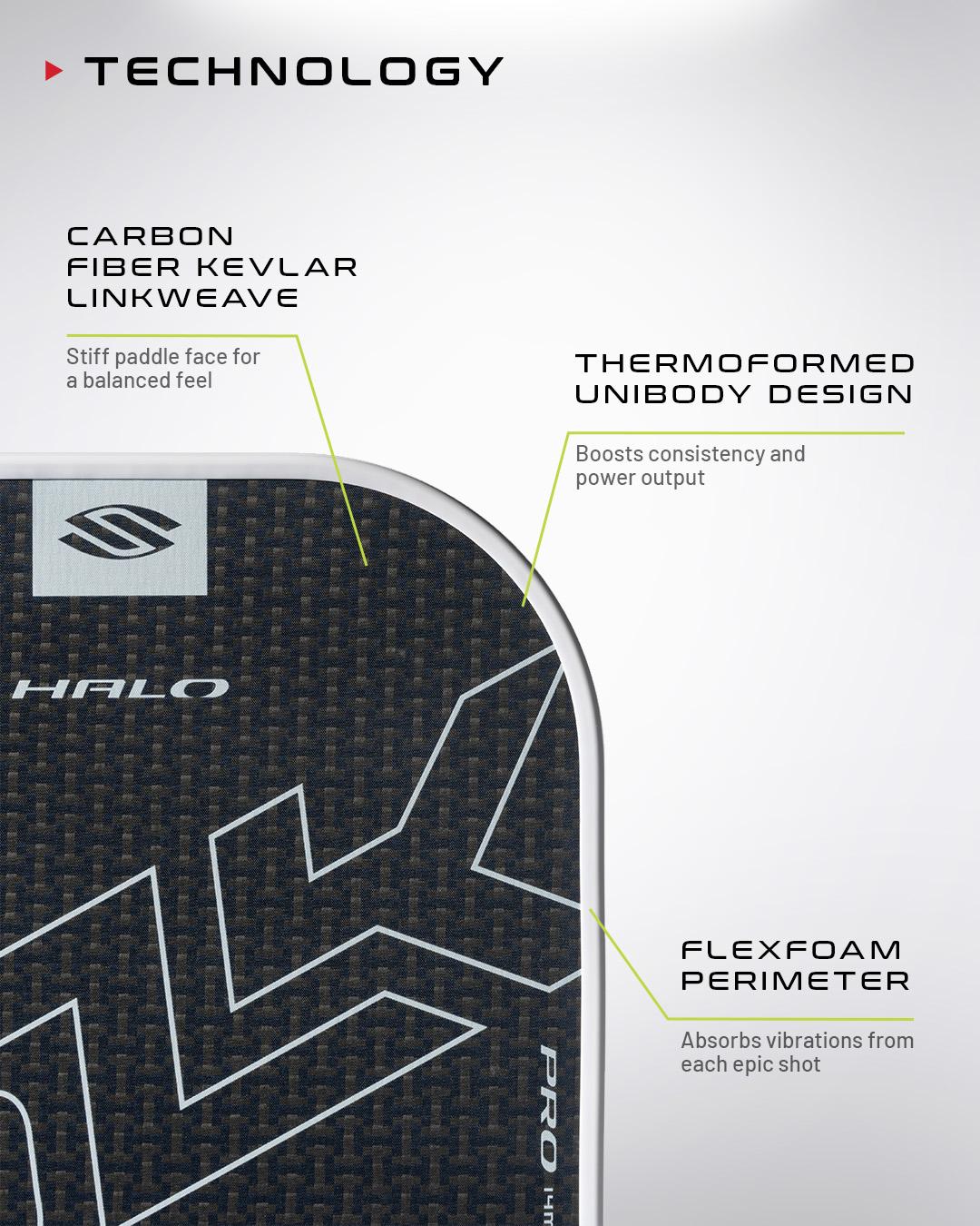 Selkirk SLK Halo Pro Pickleball Paddles -The Pickleball Store at Auburn