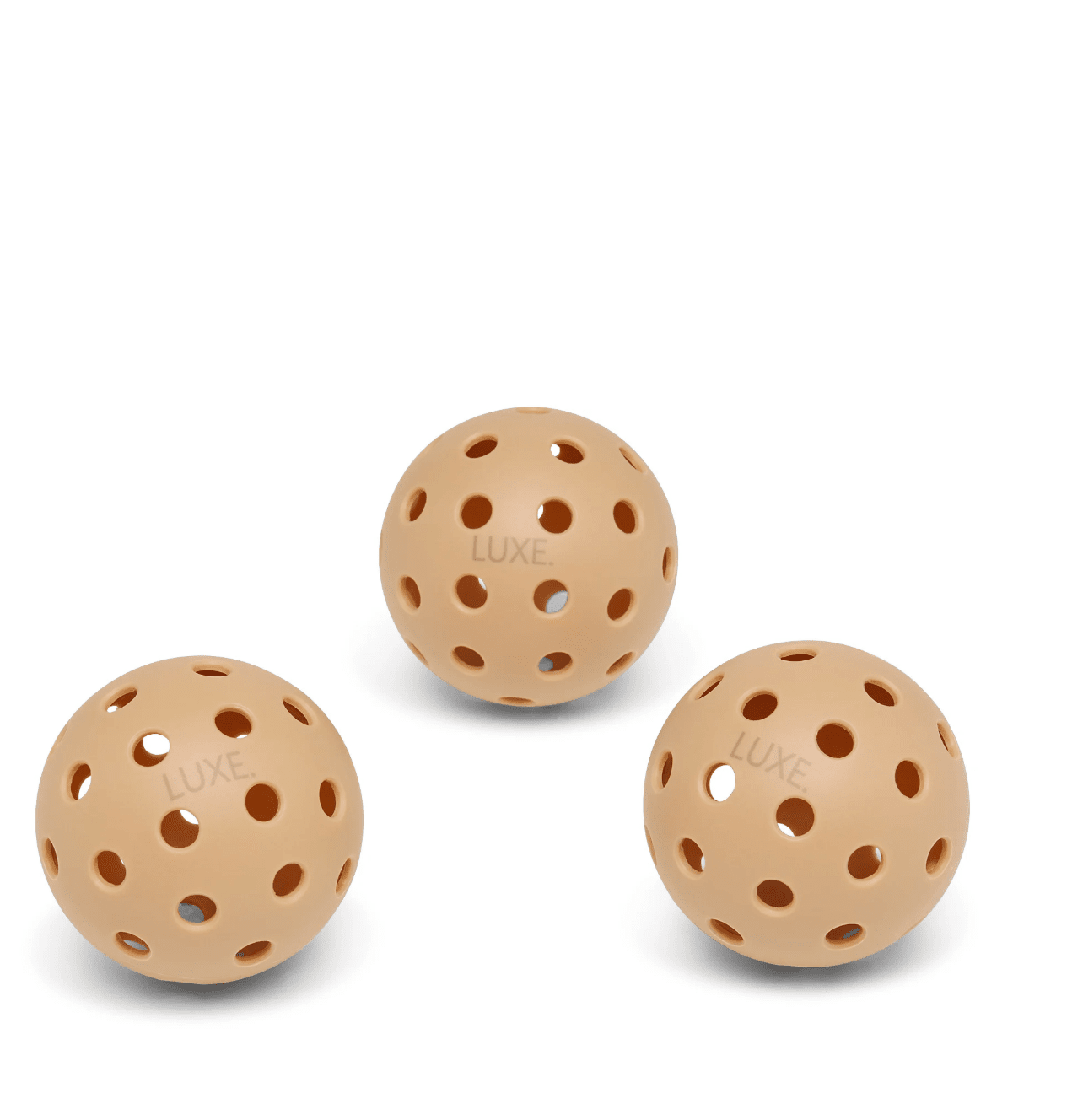 Tan Pickleballs - Pack of 3 -The Pickleball Store at Auburn