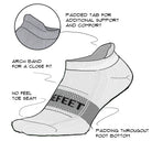 DeFeet White Socks -The Pickleball Store at Auburn