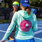 Mint Zip-Front Sun Hoodie by Swinton -The Pickleball Store at Auburn