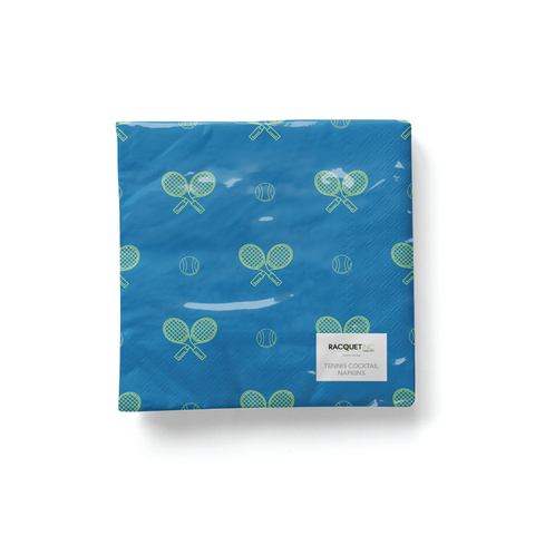 Tennis Cocktail Napkins -The Pickleball Store at Auburn