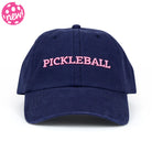 Navy Pickleball Stitched Hat -The Pickleball Store at Auburn