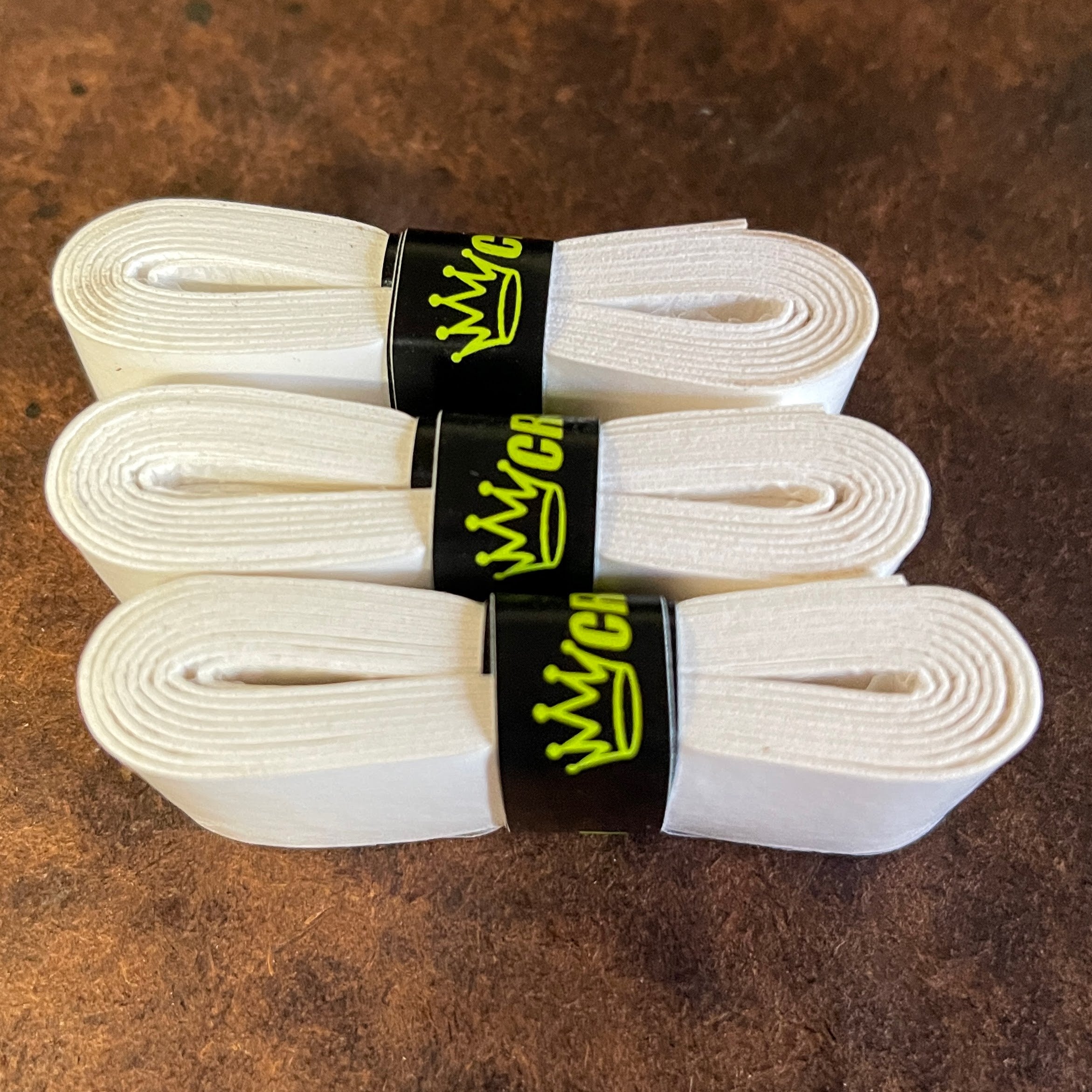 Pickleball Paddle Overgrips (3-PACK WHITE) -The Pickleball Store at Auburn