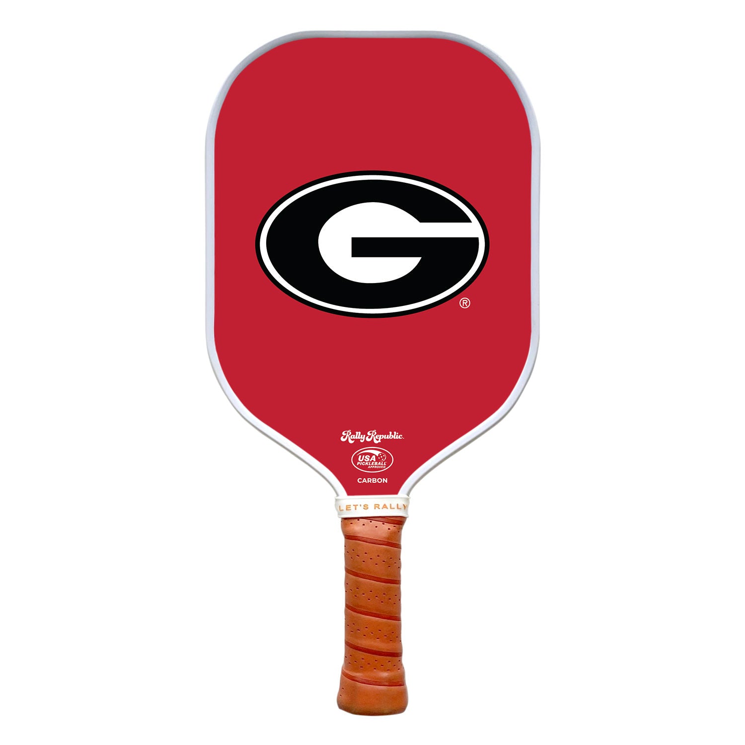 Georgia Bulldogs Red Athletic Primary Mark -The Pickleball Store at Auburn