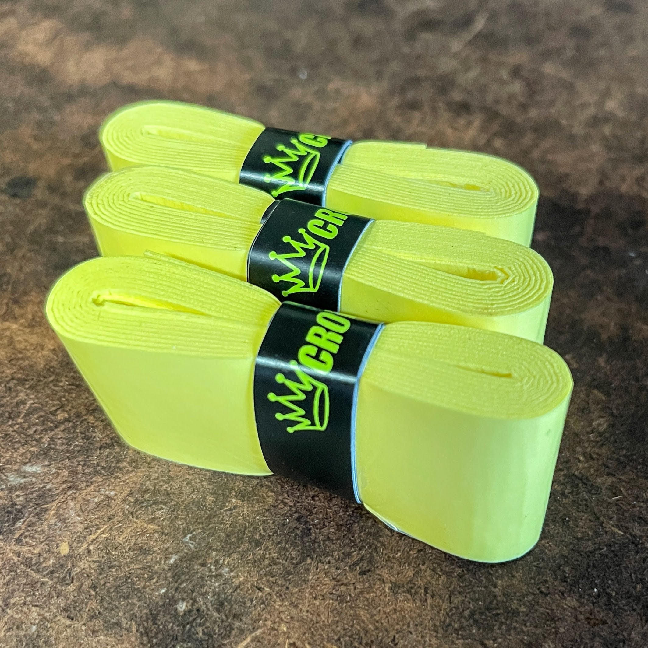 Pickleball Paddle Overgrips (3-PACK YELLOW) -The Pickleball Store at Auburn