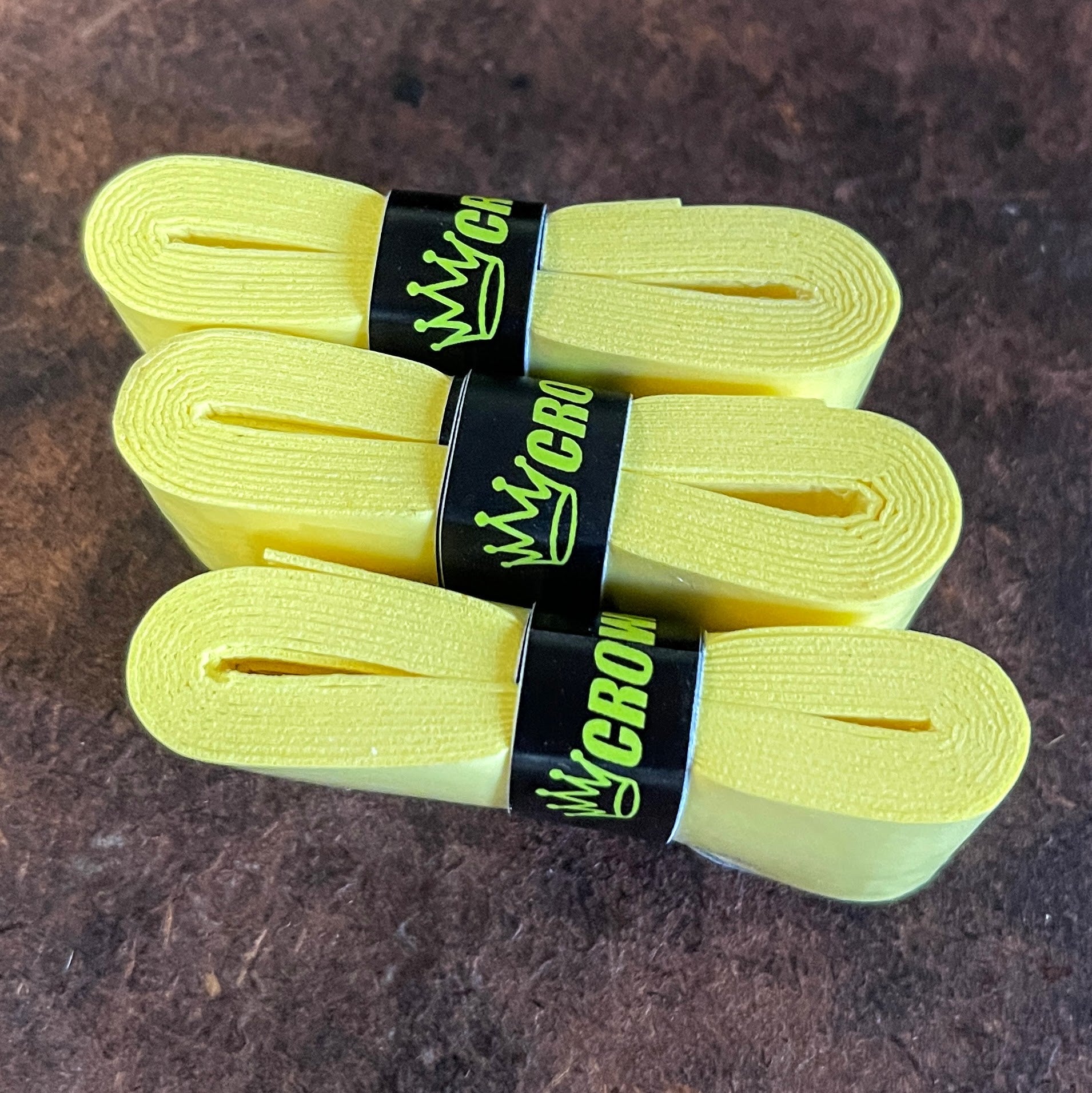 Pickleball Paddle Overgrips (3-PACK YELLOW) -The Pickleball Store at Auburn