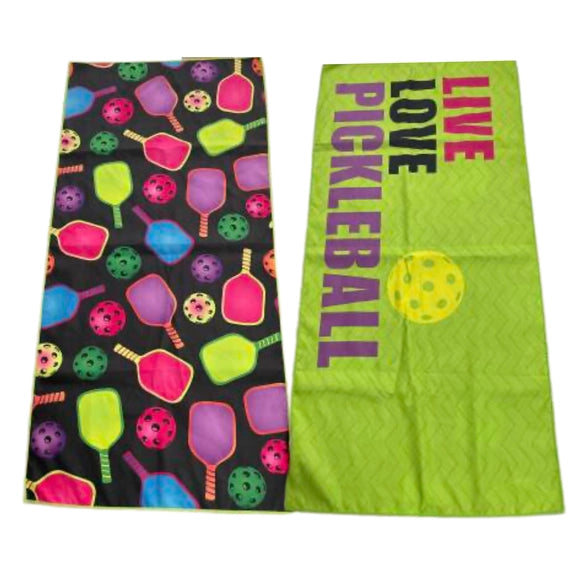 Double-Sided Microfiber Pickleball Towels -The Pickleball Store at Auburn
