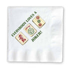 Mahjong Everyone Loves a Joker Napkins -The Pickleball Store at Auburn