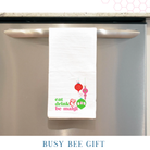 Eat Drink and Be Mahji Holiday Mahjong Tea Towel -The Pickleball Store at Auburn