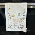 Happy People Pickleball Kitchen Towel -The Pickleball Store at Auburn