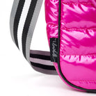 Puffer Pickleball Bag Pink with Black Stripe -The Pickleball Store at Auburn
