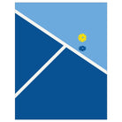 Pickleball 5" x 7 Greeting Cards -The Pickleball Store at Auburn