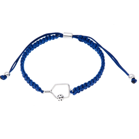 Pickleball Paddle Adjustable Rope Bracelet -The Pickleball Store at Auburn
