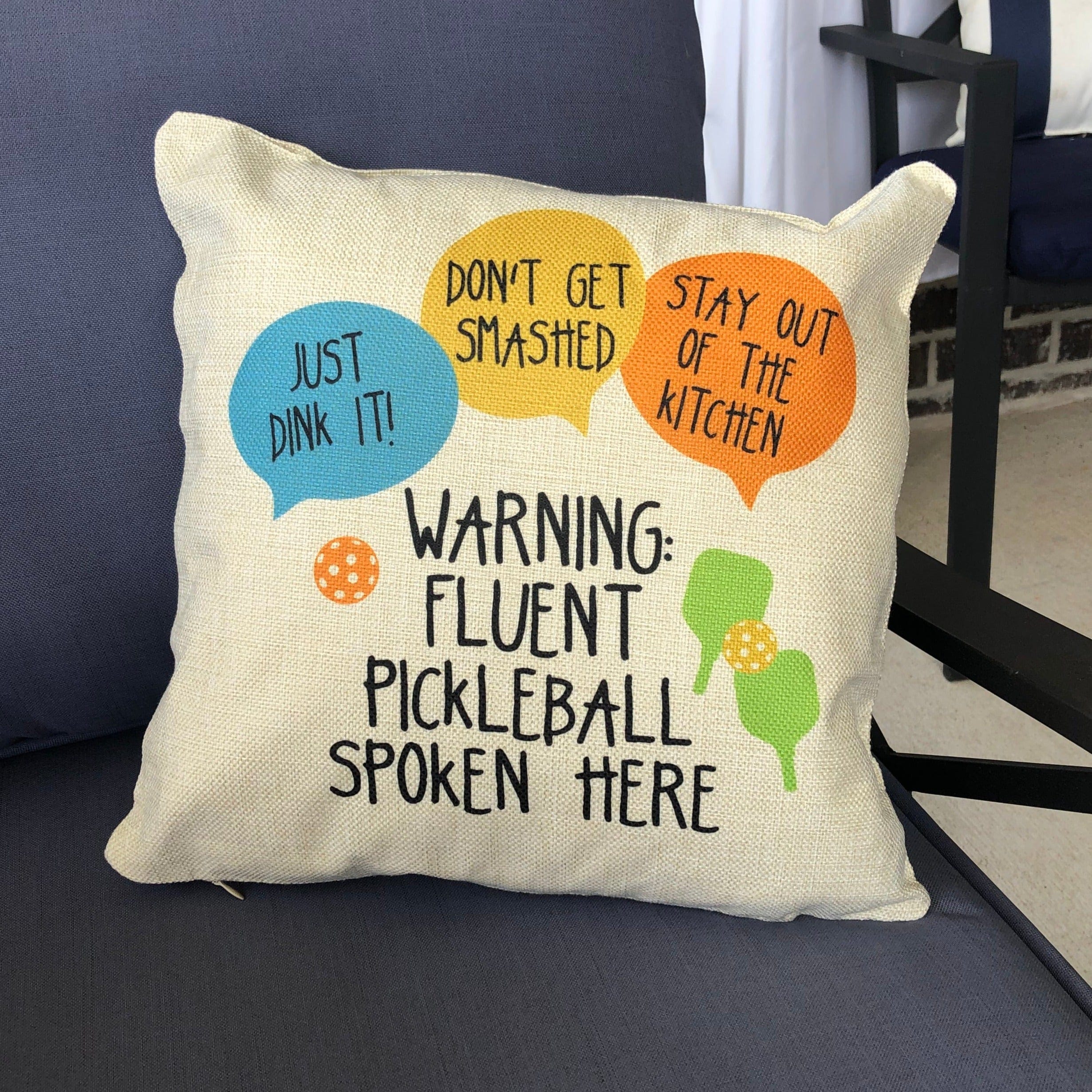 Pickleball Throw Pillows -The Pickleball Store at Auburn