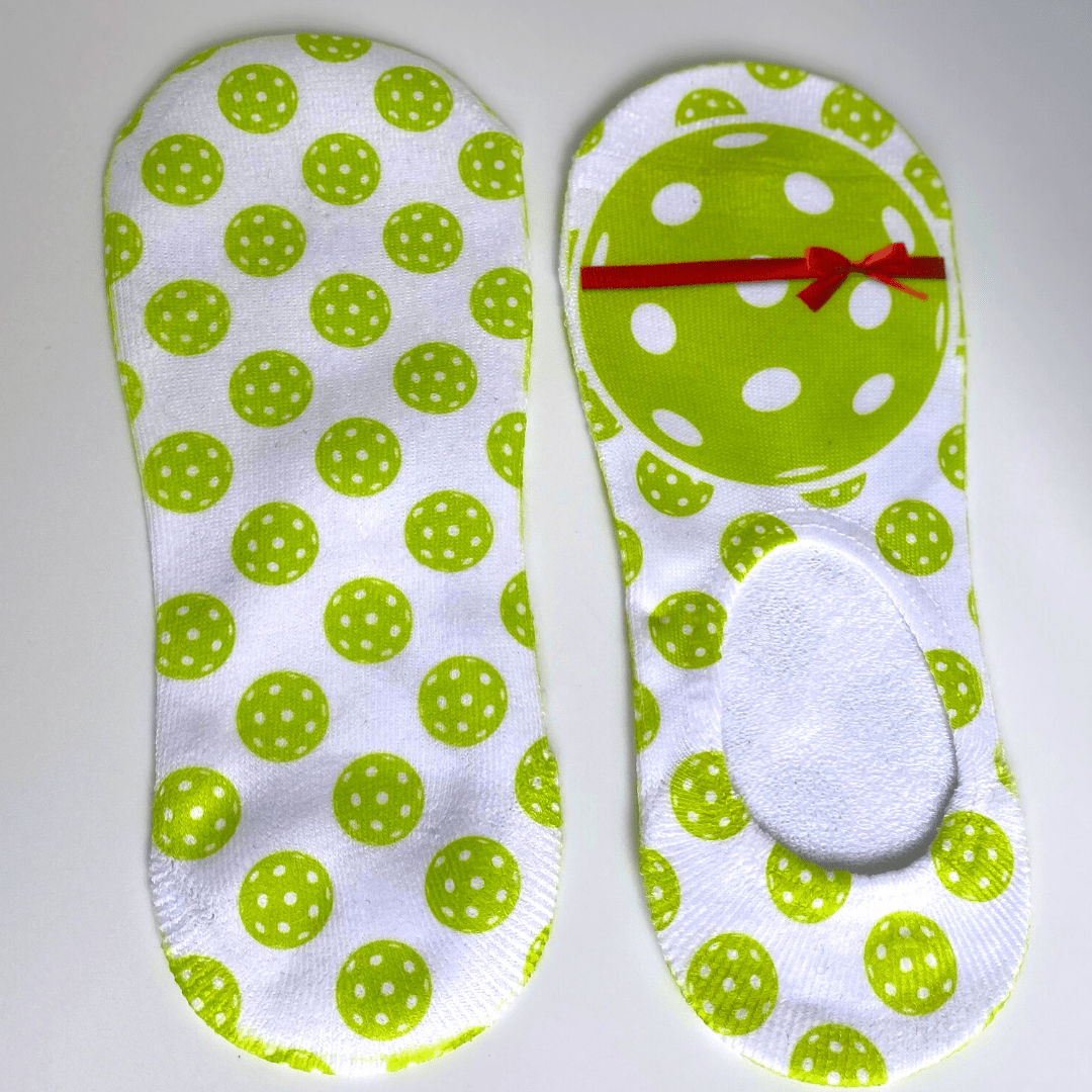 Women's Pickleball No-Show Socks - 4 Designs -The Pickleball Store at Auburn