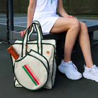 Hunter Nantucket Stripe Pickleball Bag by Tangerine -The Pickleball Store at Auburn