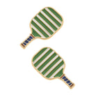 Ellie Pickleball Paddle Stud Earrings in Blue or Green -The Pickleball Store at Auburn