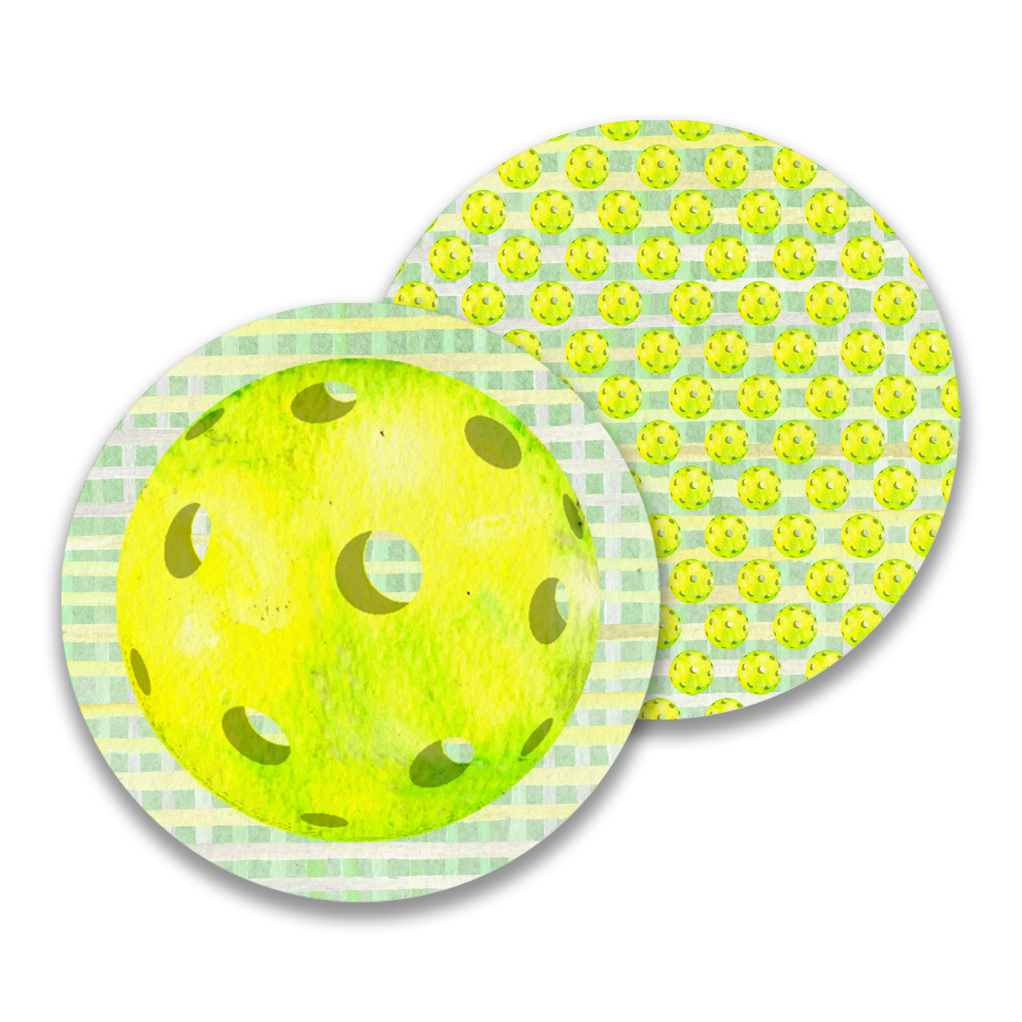 Pickleball Paper Drink Coaster -The Pickleball Store at Auburn