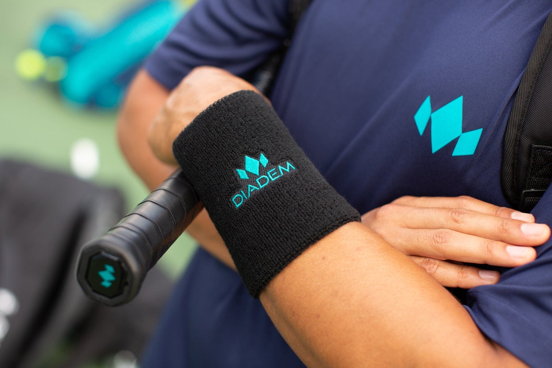 Wristbands with Diadem Logo -The Pickleball Store at Auburn