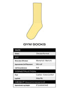 Pickleball Gym Crew Socks -The Pickleball Store at Auburn
