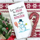 Can't Handle the Heat Snowman Pickleball Towel -The Pickleball Store at Auburn