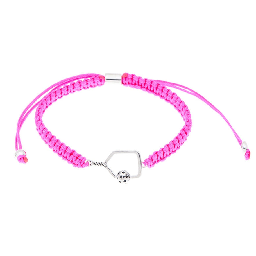 Pickleball Paddle Adjustable Rope Bracelet -The Pickleball Store at Auburn