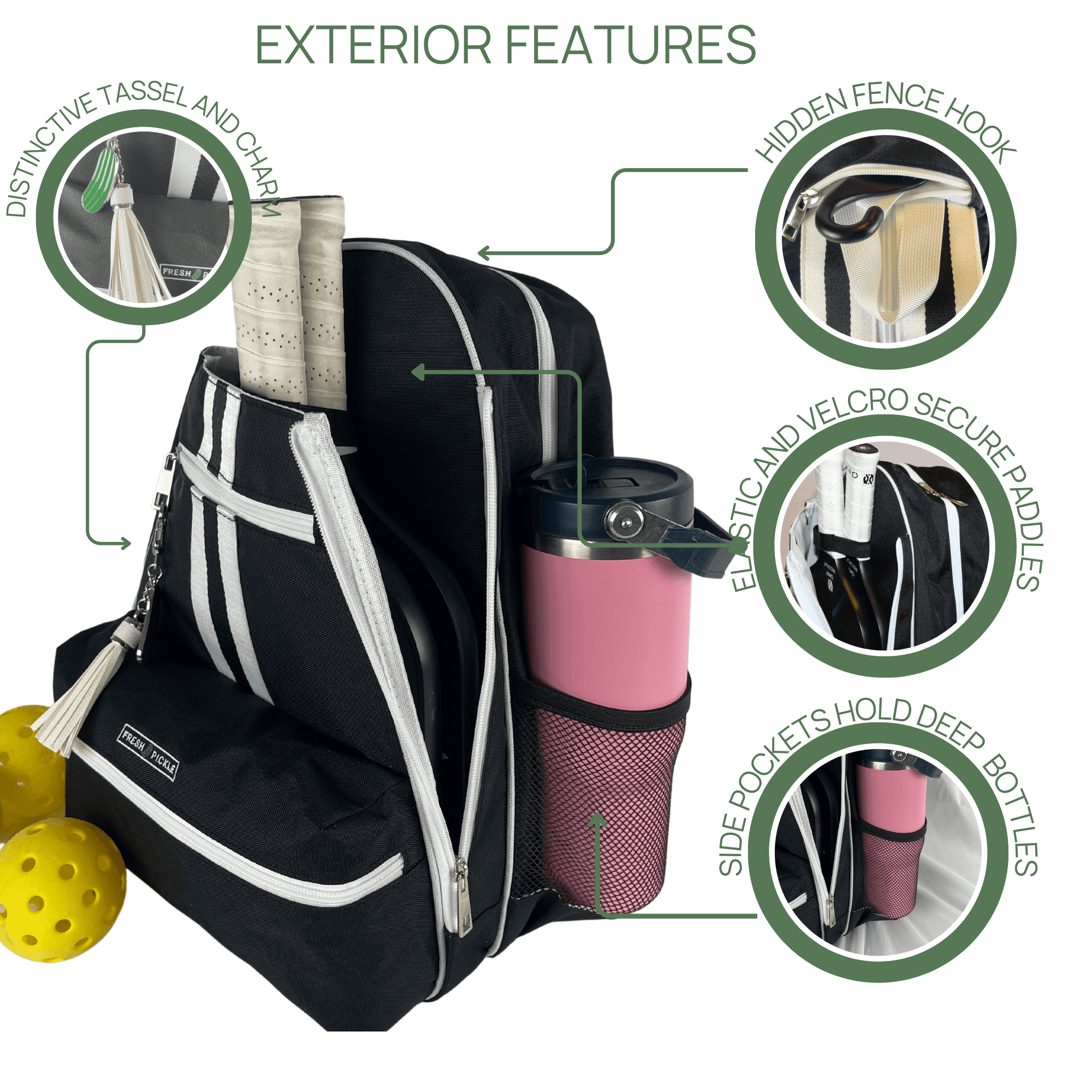 Teddi Pickleball Backpack -The Pickleball Store at Auburn