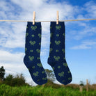 Men's Tennis Dress Socks - Night Match Blue -The Pickleball Store at Auburn