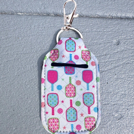 Pickleball Paddle Hand Sanitizer Keychain -The Pickleball Store at Auburn